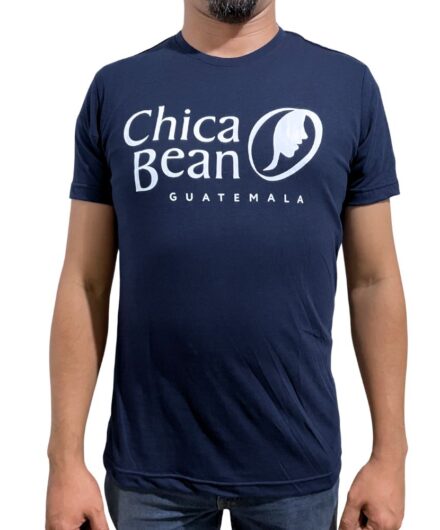 Chica Bean Coffee Logo Tee – Unisex Ethical Crew Neck Made in Guatemala